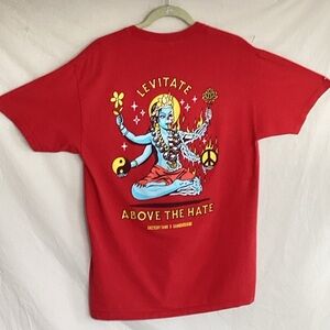 Lurking Class by Sketchy Tank x Samborghini Levitate Red T-Shirt